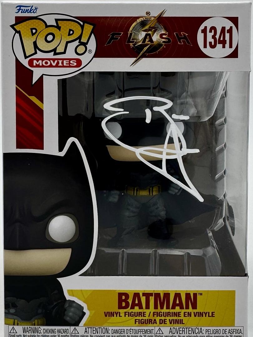 Ben Affleck signed "Batman" Funko #1341 (Flash) - Beckett COA